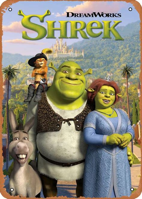 SHREK THE THIRD MOVIE POSTER Sided ORIGINAL 27x40 MIKE MYERS ...