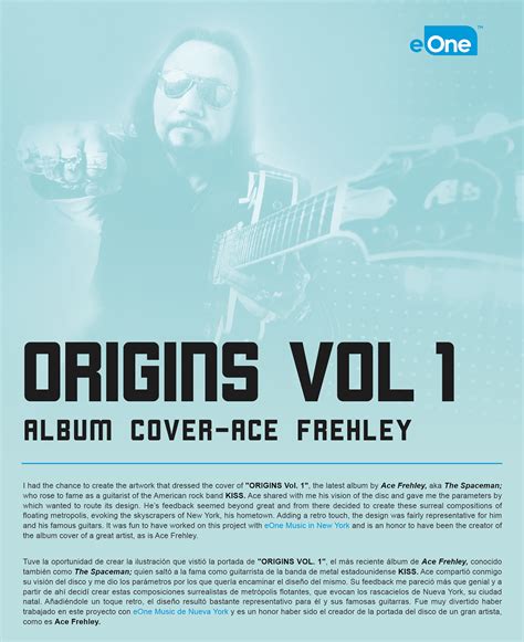 ACE FREHLEY (ORIGINS VOLS.1) on Behance