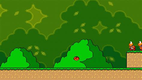 Super mario world sprites background - jordtrail