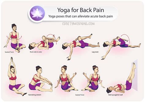 simple yoga stretches for lower back pain