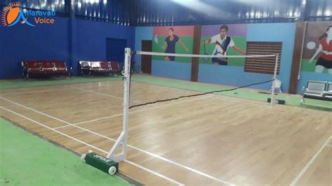 Indoor Shuttle Badminton Stadium Opened at Gannavaram | News