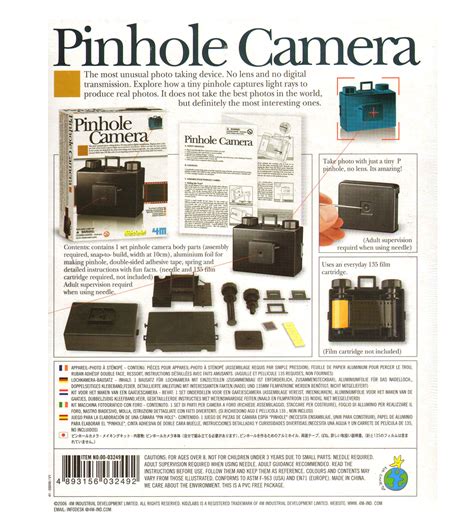 Pinhole Camera Kit | Pink Cat Shop