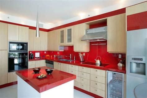 28 best Vibrant Red Granite Kitchen Countertops images on Pinterest ...