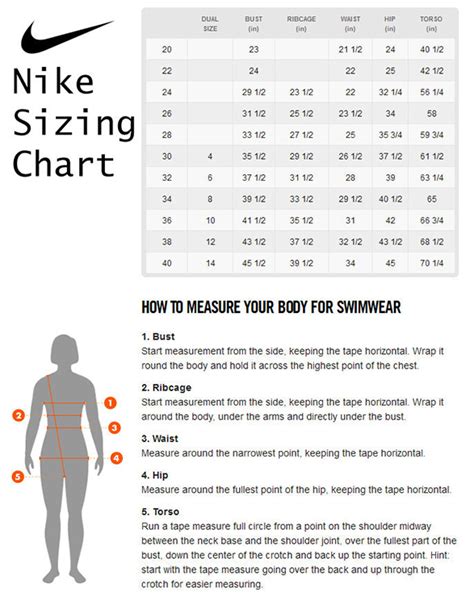 Nike Shoes Womens Size Chart - Style Guru: Fashion, Glitz, Glamour ...