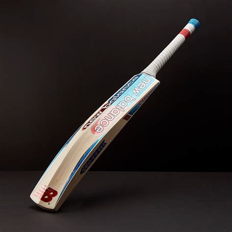 New Balance Burn Cricket Bat - Blue/ Red - Cricket Bats - Pro