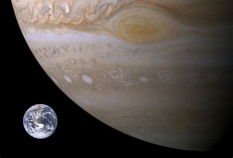 Jupiter Compared to Earth - Universe Today