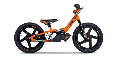 KTM Introduces Factory Replica StaCyc Electric Balance Bikes For Kids