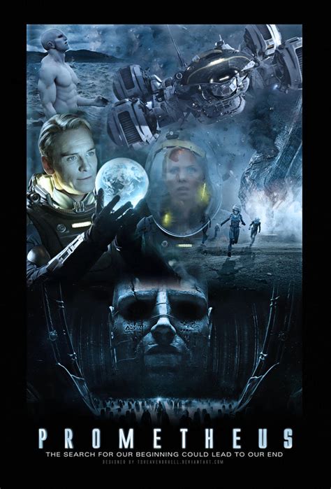 Prometheus Movie Poster by ToHeavenOrHell on DeviantArt