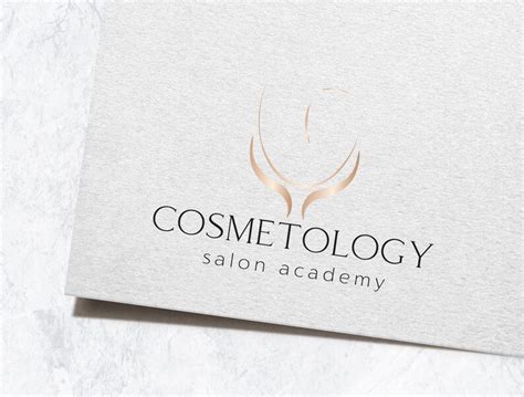 Cosmetologist Logo Cosmetology Salon Logo Design Beauty | Etsy