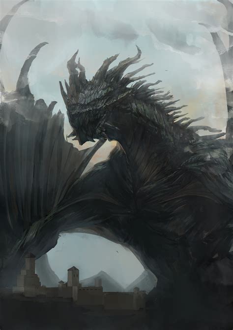 ArtStation - Huge dragon