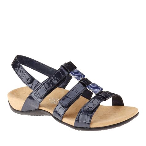 Vionic - Vionic by Orthaheel Amber Navy Sandals - Walmart.com - Walmart.com