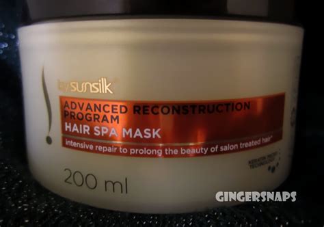 Sunsilk Keratinology- Hair Spa Mask Review | GingerSnaps