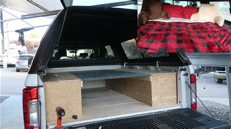 DIY - Truck Bed Camper Build - YouTube