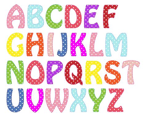 Printable Large Alphabet Letters