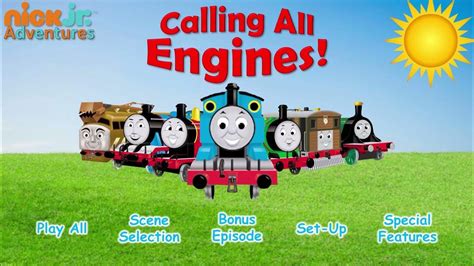 Calling All Engines! DVD Menu - YouTube