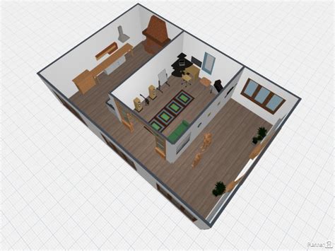 Art Studio - Free Online Design | 3D Studio Floor Plans by Planner 5D