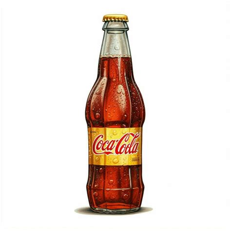 Coca-Cola Orange Vanilla with white background high 30657685 Stock ...