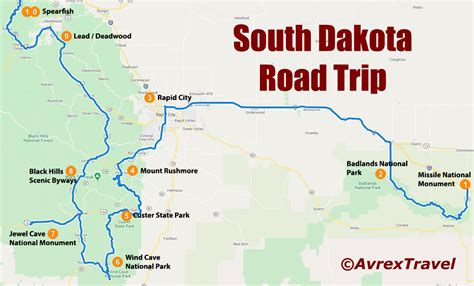 South Dakota Road Trip Itinerary - The Best Places to Visit - Avrex Travel