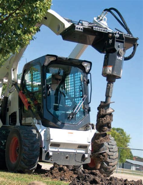 Skid Steer Auger Attachment Rental