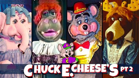 Extinct Chuck E Cheese Animatronic Characters Pt Chuck E Cheese S | The ...