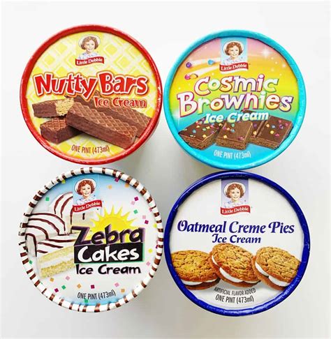 We Tried The New Little Debbie Ice Cream Flavors - Here's How They Taste