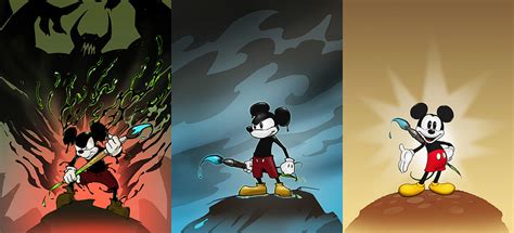 Beautiful Epic Mickey concept art - Nintendo Everything