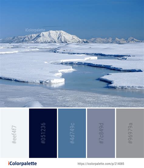 56 Arctic Ocean Color Palette ideas in 2021 | iColorpalette | Ocean ...