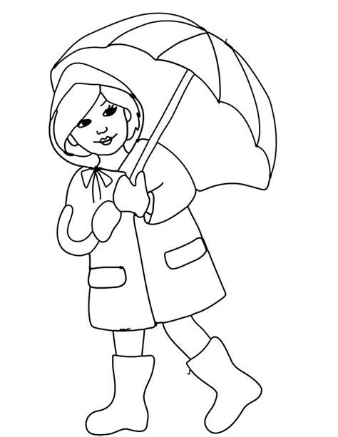 black and white girl with umbrella clipart - Clip Art Library