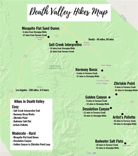 The 7 best Death Valley Hikes that you shouldn't miss! — Walk My World