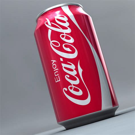 Realistic Coca cola can 3D model | CGTrader