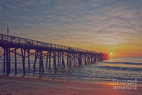 Sunrise at Flagler Beach Pier - 7065 Photograph by Marvin Reinhart ...