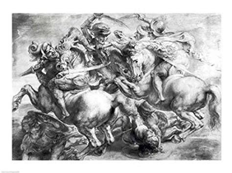 Leonardo Da Vinci Paintings The Battle Of Anghiari