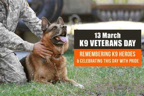 Remembering K9 Heroes and Celebrating this Day with Pride