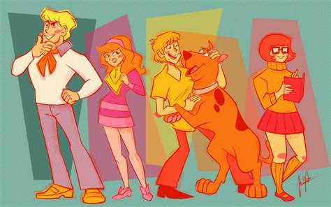 Fan Art I made of the Scooby Doo Gang : r/Scoobydoo