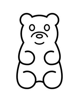 Gummy Bears Clip Art by Tree House Studios | Teachers Pay Teachers