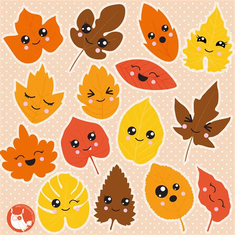 Autumn Woodland Clipart | Fall Clipart | Autumn Clip Art | Cute ...