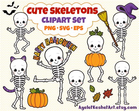 Skeleton Clipart Halloween