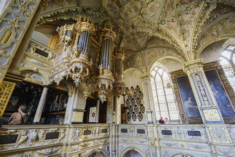 Superb Interior View of Frederiksborg Castle Editorial Photography ...