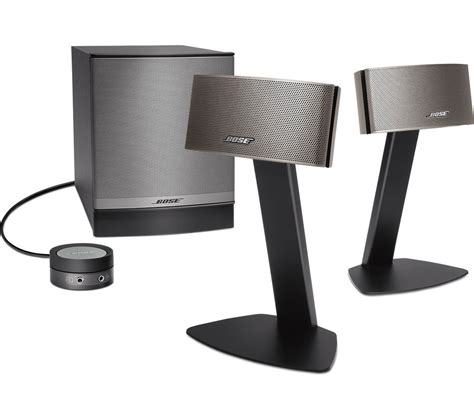 BOSE Companion 50 2.1 PC Speakers - Silver Fast Delivery | Currysie