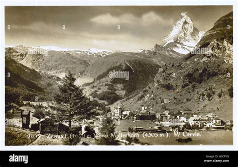 Zermatt, Switzerland - Matterhorn Stock Photo - Alamy