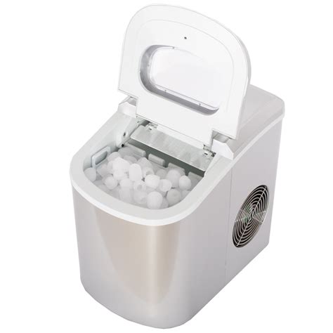 SMAD Countertop Electric Mini Ice Cube Maker Compact Ice Machine Fridge ...