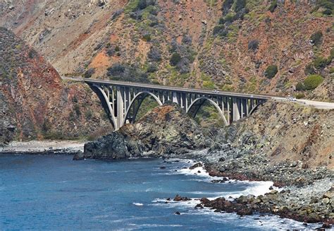 Big Sur Bridge Coast Highway Photograph by Lynn Andrews - Fine Art America