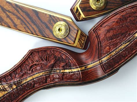 Blacktail Bows Legacy Series - hand carved, hand engraved, traditional ...