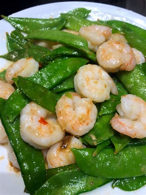 Shrimp Snow Peas Stir Fry • Oh Snap! Let's Eat!