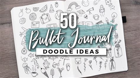 The Best 12 Ideas Aesthetic Bullet Journal Doodles