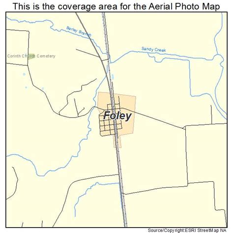 Aerial Photography Map of Foley, MO Missouri