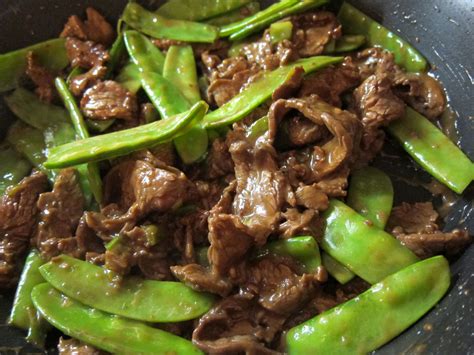 Beef and Snow Peas Recipe - Looks Like Homemade