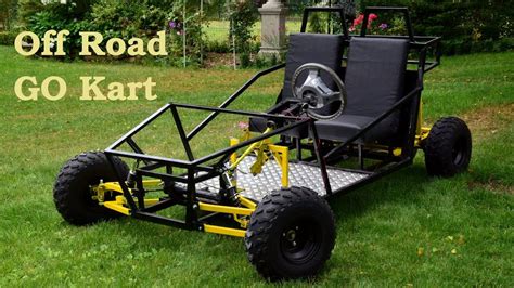 How to make an off road go kart with full suspension - YouTube | Go ...