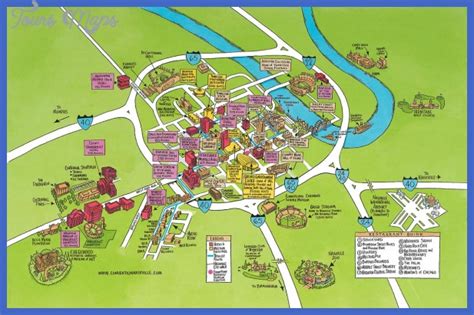 Memphis Map Tourist Attractions - ToursMaps.com