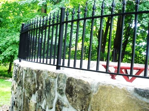 Iron Fence with Finials - Salem Iron Works-Baldwin Place, NY